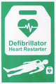 AED AUTOMATED EXTERNAL DEFIBRILLATOR SIGN - VoltPPE