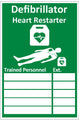 AED TRAINED PERSONNEL SIGN - VoltPPE