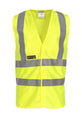 MABLY HIGH VISIBILITY FLAME RETARDANT ANTI-STATIC WAISTCOAT - VoltPPE